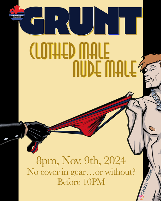 GRUNT COLLECTOR'S EDITION Night Poster - November 2024 - CMNM