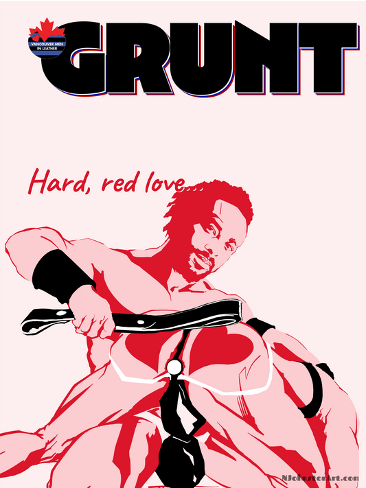 February 2025  - "Red, Hard Love" GRUNT Wallpaper Pack